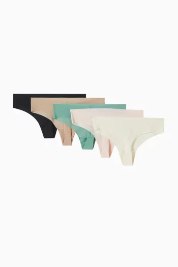 Invisible Thongs, Set of 5