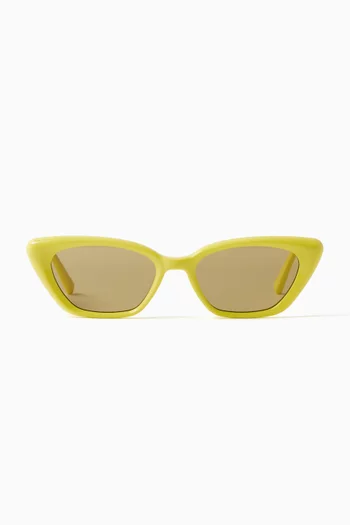Terra Cotta Y7 Sunglasses in Acetate