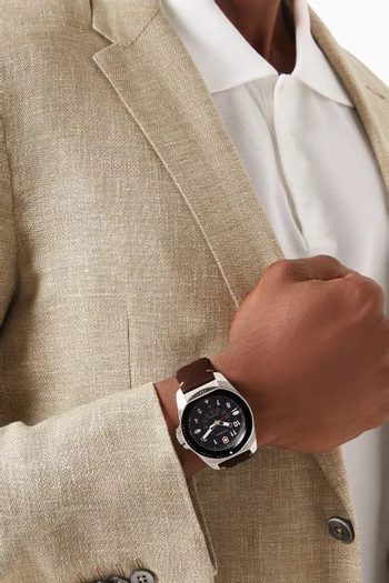 Journey 1884 Stainless Steel Quartz Watch, 43mm