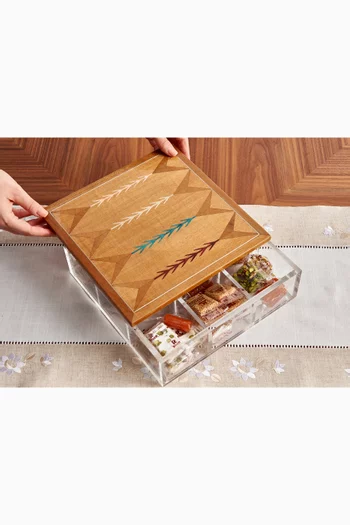 Patterned Tea Box