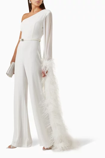 Mira Tulum Jumpsuit in Crepe