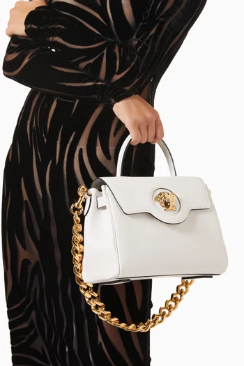 Medium La Medusa Handbag in Leather