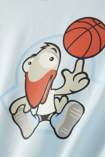Logo Graphic T-shirt in Cotton-jersey