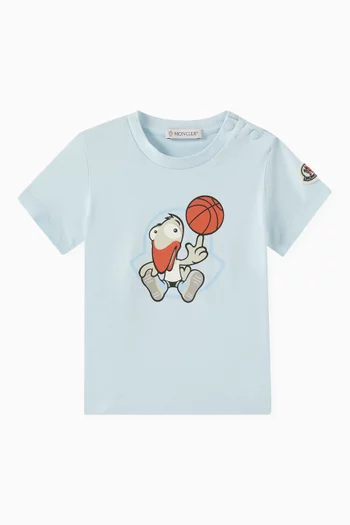 Logo Graphic T-shirt in Cotton-jersey