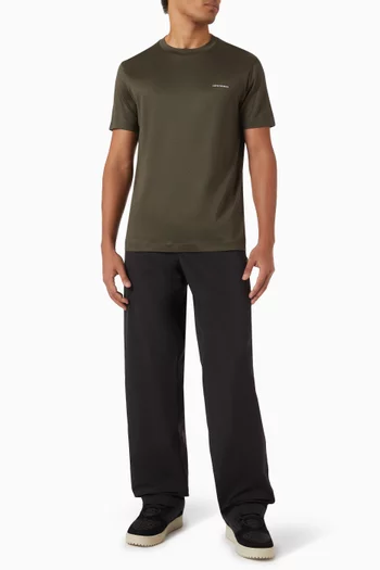 تي شيرت بشعار الماركة جيرسيه بمزيج لايوسيل