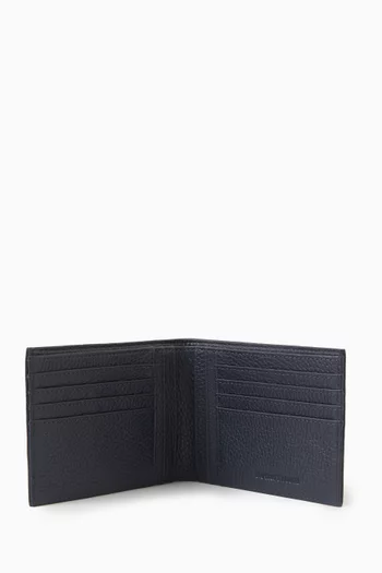 Bi-fold Wallet in Tumbled Leather