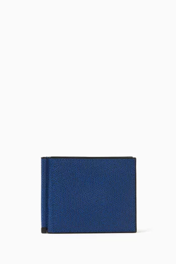 Simple Grip Wallet in Millepunte Calfskin Leather