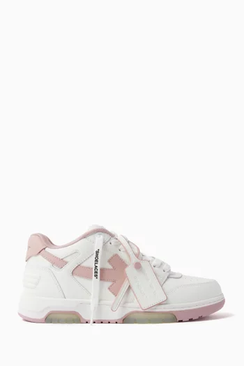 Out Of Office Low Top Sneakers in Leather