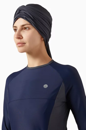 Self-tie Swim Turban