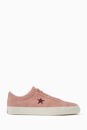 One Star Pro Sneakers in Vintage Suede
