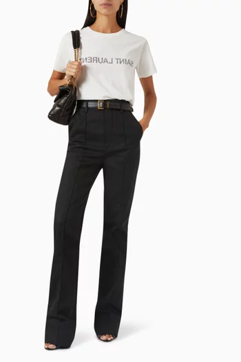 Reverse Logo T-shirt in Cotton-jersey