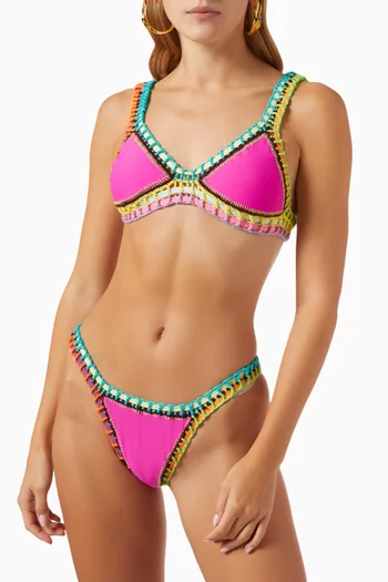 قطعة بيكيني سفلية كروشيه