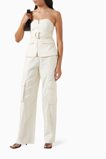 Lionelle Cargo Pants in Cotton