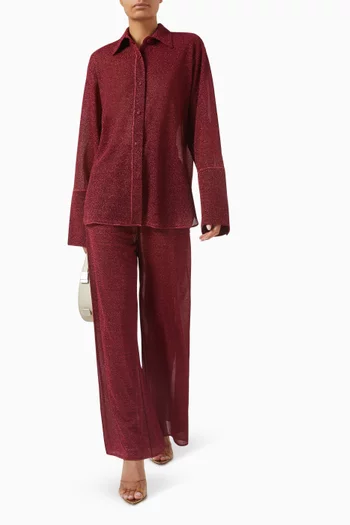 Lumiere Shirt in Metallic Lurex