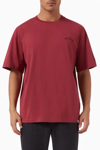Crew T-shirt in Cotton Jersey