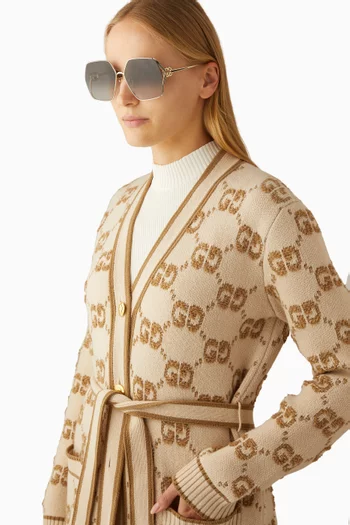 Aviator Sunglasses in Metal