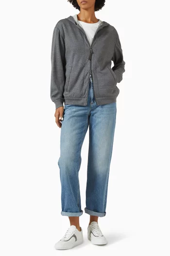 Hoodie in Cotton-blend