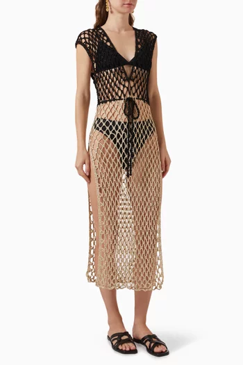 Amazon Lace Dress in Crochet