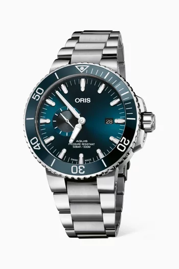 Aquis Small Second, Date Automatic Watch, 45.5mm