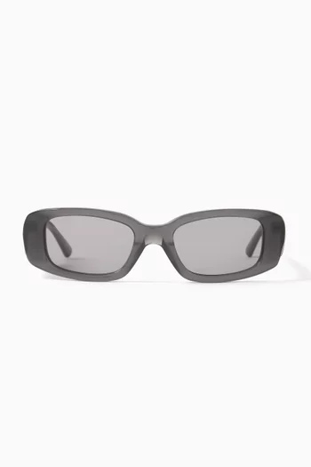 10.2 Rectangular Sunglasses in Acetate