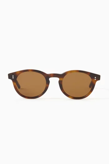 03.2 Round Sunglasses in Acetate