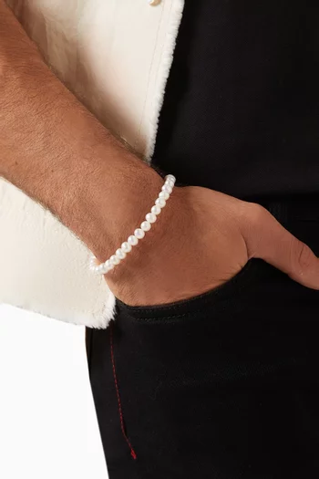 Pearl Bracelet in Sterling Silver