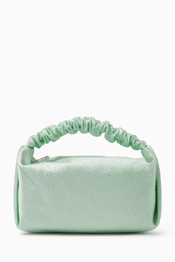 Mini Scrunchie Bag in Satin