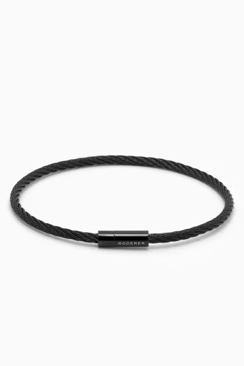 Giacomo Cable Bracelet in Stainless Steel
