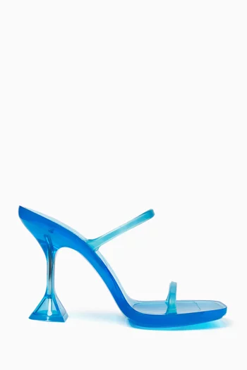 95 Brito Slipper Sandals in Plexiglass