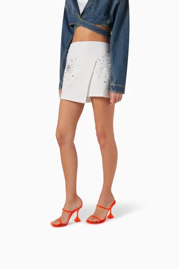 95 Brito Slipper Sandals in Plexiglass