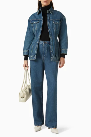 Low-rise Straight-leg Jeans