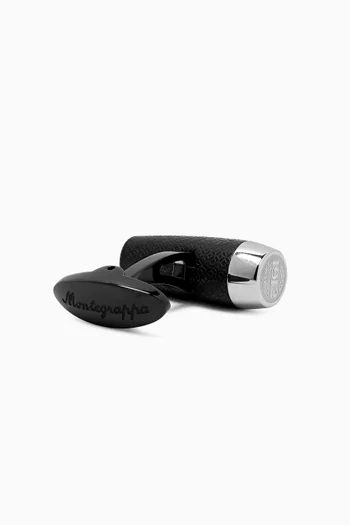 Fortuna Cufflinks in Stainless Steel