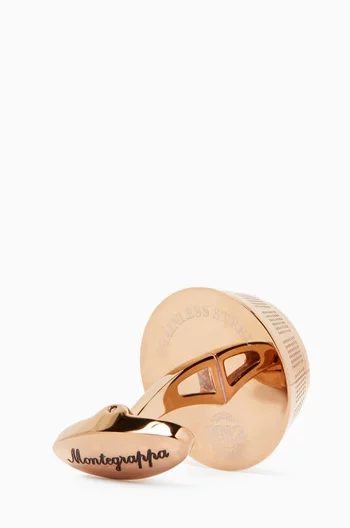 Miya Cufflinks in PVD Stainless Steel