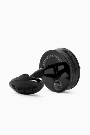 Parola Cufflinks in Stainless Steel