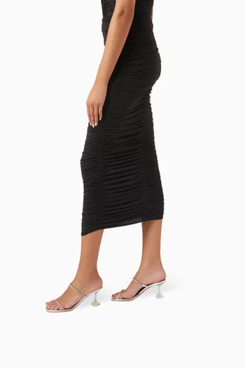 Gilda 70 Crystal Mules in PVC