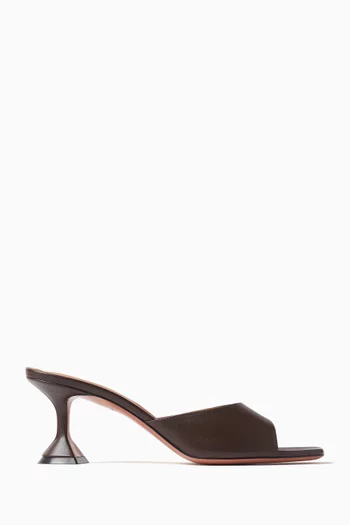 Lupita 70 Mule Sandals in Nappa Leather