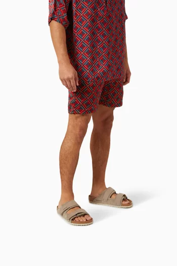 Uji Sandals in Suede