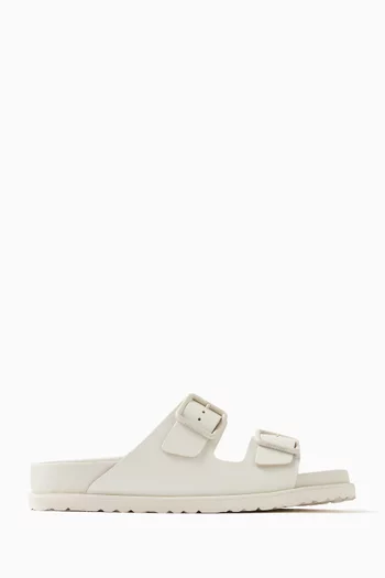 Arizona Buckle Sandals in Smooth Leather