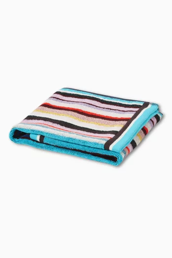 Chandler Hand Towel in Lamé Terrycloth