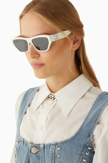 Cat-eye Sunglasses in Acetate