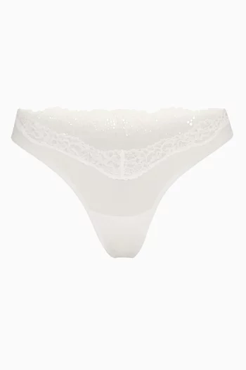 Fits Everybody Corded Lace Dipped Thong