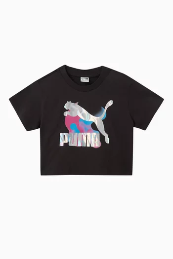 Cosmic Logo-print T-shirt in Cotton