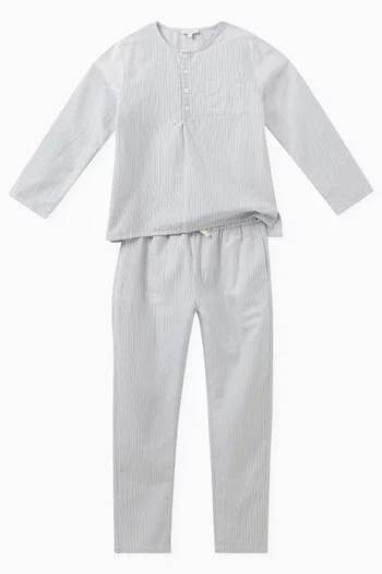 Houston Stripe Shirt in Organic Cotton