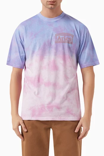 Desert Trip Dip-Dye T-shirt in Cotton