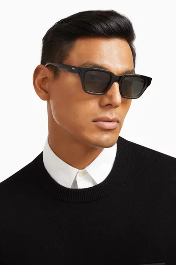 Brooklyn D Frame Sunglasses in Acetate