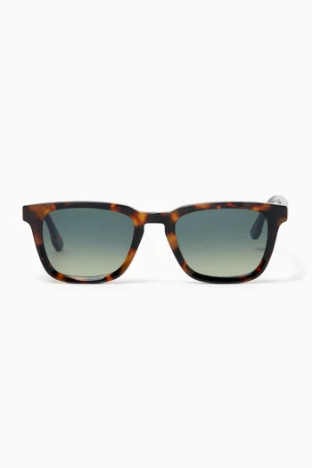 Parker D Frame Sunglasses in Acetate