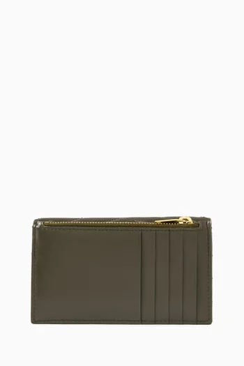 Cassandre Matelassé Small Envelope Wallet in Embossed Leather