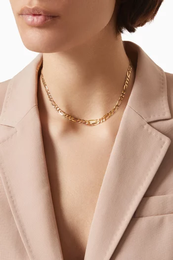 Mini Spirale Chain Necklace in 10kt Gold