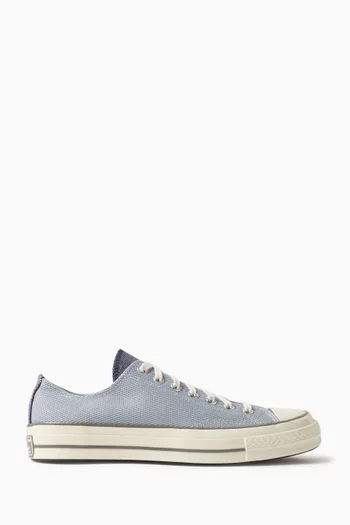 Chuck 70 Patchwork Low-top Sneakers in Cotton Twill