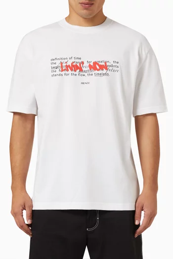 Livin Now T-shirt in Organic Cotton